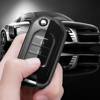 Coque de clé de voiture en TPU coque complète pour Honda Accord Civic CR-V HR-V HRV Crider Jade Odyssey