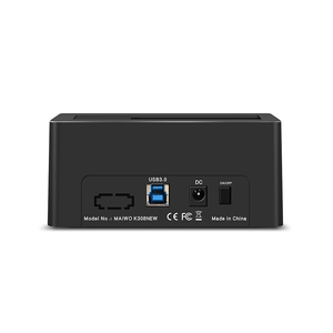 Station d'accueil USB3.0 pour disques durs SATA de 2,5 pouces et 3,5 pouces, USB <span class=keywords><strong>externe</strong></span> 5 Gbps, conception sans vis, <span class=keywords><strong>alimentation</strong></span> 12 V 2 A - Product Image 3