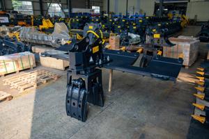 WYJ-100-G, utilisation dans la construction du transport ferroviaire, sur excavatrice de 6 à 9 tonnes, pour travaux d'entretien ferroviaire, grands changeurs de traverses - Product Image 2