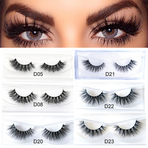 Faux false strips real mink eyelashes 30mm Thick 5D 6D 9D lasheswholesale vendor false eyelash with Box - Product Image 2