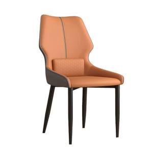 Kursi Makan mewah kelas atas Modern desain kulit elegan untuk rumah rekreasi Hotel meja teh atau Meeting-kursi gaya sederhana - Product Image 6
