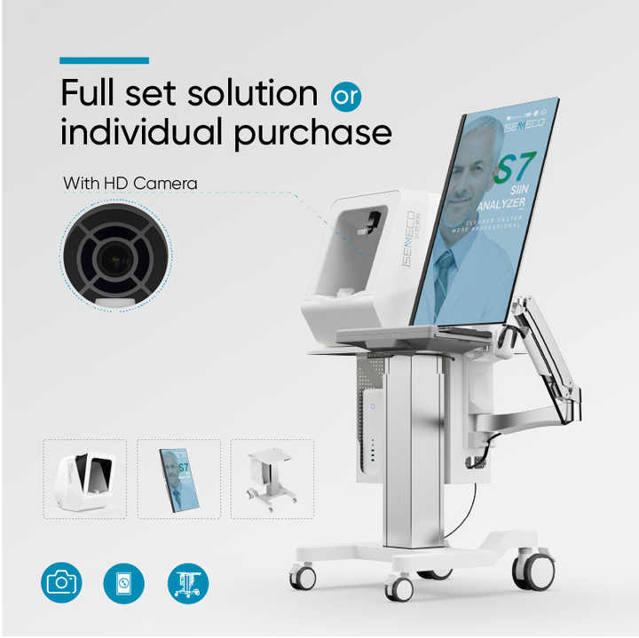 Isemeco S7 Face Skin Analyzer Advanced Home Facial Scanner