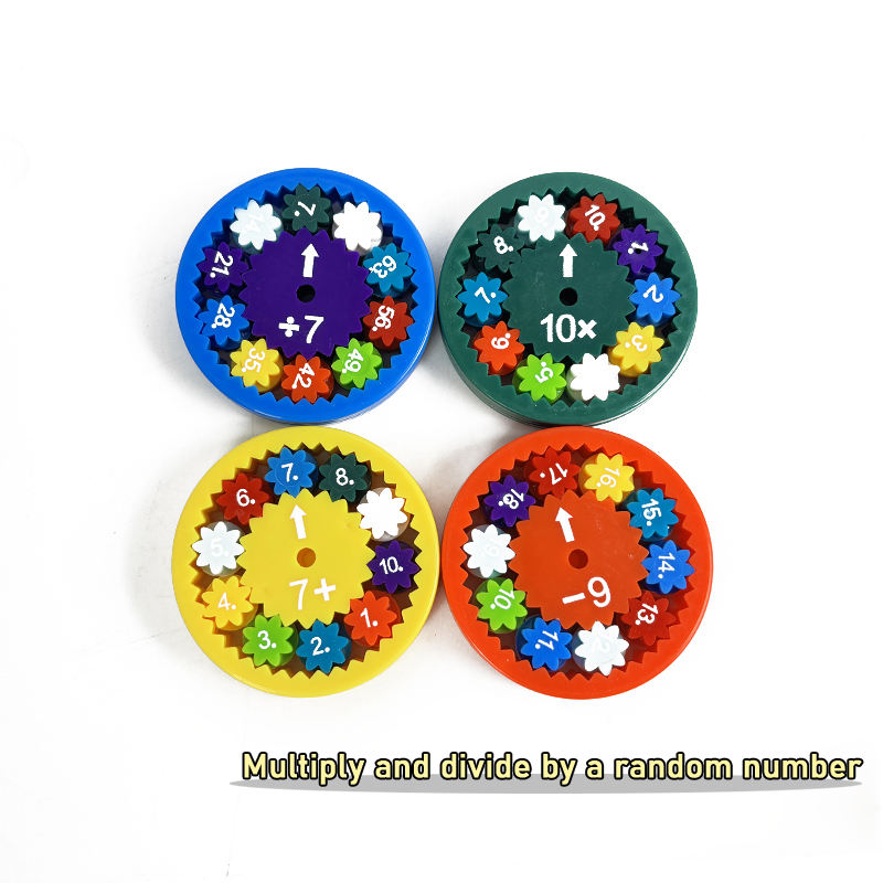 Multiplicación y división coloridas, 1 pieza - color aleatorio.