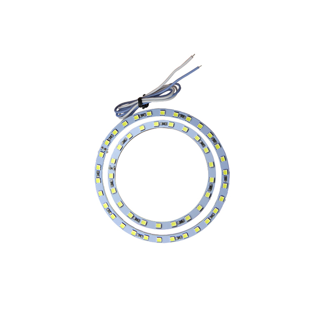 70mm 90mm 12V~24V 2835 SMD Angel Eyes Led halo Ring Light Daytime Running Light DRL for Car Headlight Warning Marker Switchback