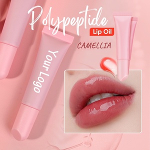 Olio per Labbra OEM alla Camelia e Arnica Nutriente e <span class=keywords><strong>Morbido</strong></span> Antiossidante Etichetta Privata Vegano con Polipeptidi Gloss Volumizzante per Labbra - Product Image 2