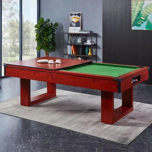 Nouvelle table de <span class=keywords><strong>billard</strong></span> multifonctionnelle 3-en-1 de 8 pieds avec poches en plastique pour les jeux en famille ou en club - Product Image 5