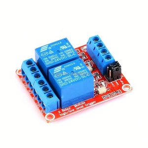 โมดูลรีเลย์ 2 ช่องสัญญาณ Zopro 24V พร้อมออปโตคัปเปลอร์ ทริกเกอร์ระดับสูง/ต่ำ บอร์ดสีแดง แบบติดตั้ง SMD - Product Image 3