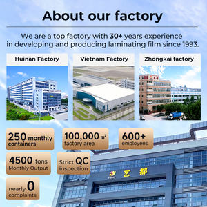 Film de plastification thermique PET <span class=keywords><strong>A3</strong></span> personnalisé, largeur 12,5 pouces, film de plastification EVA mat brillant - Product Image 6