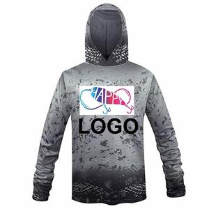 Rts Oem пляжная охлаждающая рыболовная рубашка с длинным рукавом Солнцезащитная УФ-рубашка поло Upf 50 + Толстовка для мужчин быстросохнущая рыболовная футболка - Product Image 2