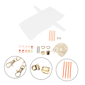 Wholesale DIY Canvas Sheet <b>Plastic</b> <b>Mesh</b> Canvas Sheets Set for Bags - Product Image 2