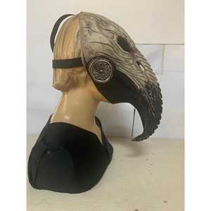 Máscara de látex de pico de pájaro estilo Doctor de la Peste, accesorio steampunk para Halloween, máscara facial completa. - Product Image 1