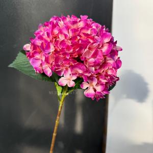 Arreglo de Flores Artificiales de Seda Rojas y Rosas, Ramo Mixto de Hortensias para Centro de Mesa de Boda, Venta Directa de Fábrica al Por Mayor - Product Image 4