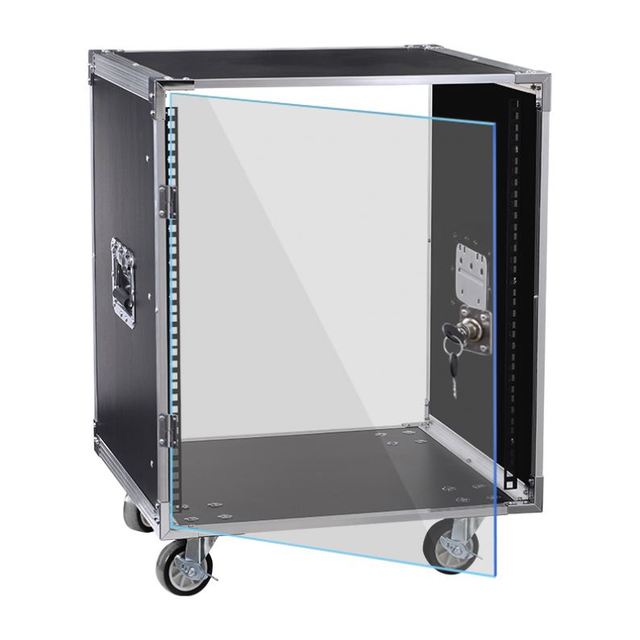 8U 12U 16U Amplifier Cabinet Home KTV Audio Equipment Cabinet Simple Chassis Mixer Shelfand Flight case Audio Box