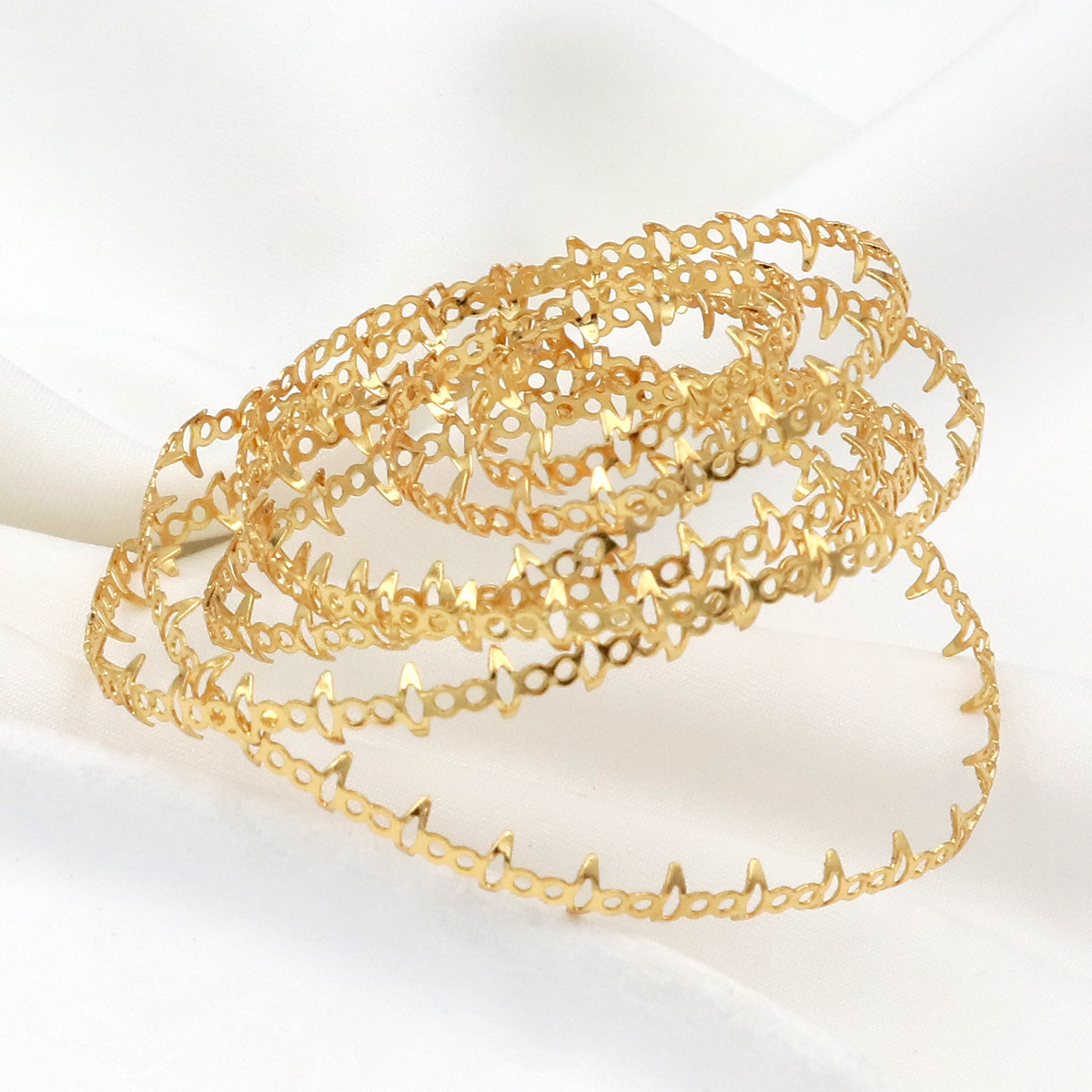 18K genuine gold [Genuine gold retains its color]