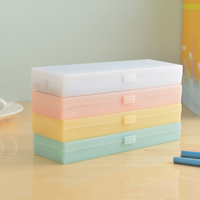 Vente en gros de trousse PP transparente multicolore en option