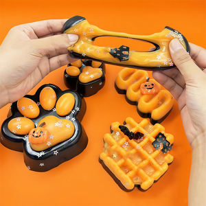 Halloween Mochi TPR Fidget Toys Squeeze Pinch Descompresión Squishy Pumpkin Series Juguetes <span class=keywords><strong>sorpresa</strong></span> para regalos de fiesta - Product Image 1