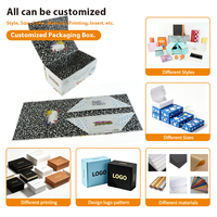 Boîte cadeau magnétique de grande capacité, construction robuste, impression couleur mate personnalisée, pour cadeaux en gros