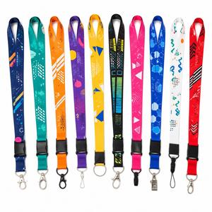 Logo Design Polyester <b>Safety</b> Neck Key Chain With Hook <b>Lanyards</b> for Promo Business Gift Custom Print <b>Lanyard</b> - Product Image 1