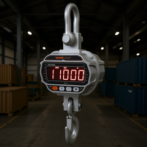 Balance numérique Vevor 11000 Lbs 5000 Kg, balance suspendue industrielle robuste, boîtier en aluminium moulé, écran LED - Product Image 2