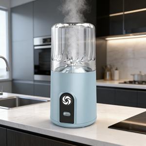 Mixeur portable robuste pour smoothies et jus, sans BPA, mode turbo, 260 ml, étanche, alimenté par batterie, pour voiture et extérieur - Product Image 1