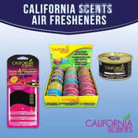 Purificateur d'air pour voiture California, éliminateur d'odeurs, en fibre organique, bois et aluminium, évaporation naturelle, style cool, parfum personnalisé