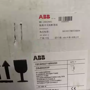 Interruptor de Aislamiento D03P con Fusible 1SCA105619R1001 para PLC <span class=keywords><strong>OS400</strong></span> - Product Image 2