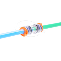Conector Reductor de Empuje FCST-ERPG 7/4-10/6 para Tubería de Telecomunicaciones de HDPE, para Redes de Fibra Óptica