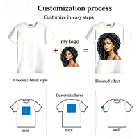 Transfert DTF Prêt à Presser Femme Africaine Fleur Papillon pour T-shirts Vêtements et Habillement