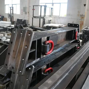 ISO Quality Control Fabricate Constructional Steel / Thick Plate Welding Parts / Steel Structure Fabrication