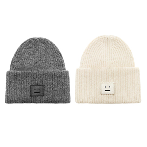 Hot Bán Thêu Vá Cuff Beanie Hat Thể Thao Ngoài Trời Thời Trang Dệt Kim Hat Tùy Chỉnh Mùa Đông <span class=keywords><strong>Skull</strong></span> <span class=keywords><strong>Cap</strong></span> - Product Image 1