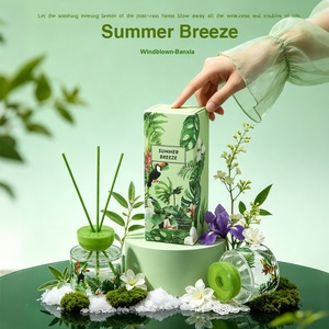 Summer Forest Style Large <b>Reed</b> <b>Diffuser</b> Luxury Long Lasting Essential Oil Indoor Home Fragrance Ornament - Product Image 4