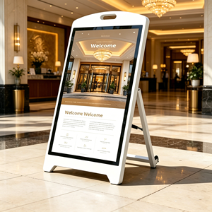 Sunlight Reflection 32 Inch Waterproof Ip65 Portable A-board Advertising Indoor Digital Signage Display Tp Outdoor Advertising - Product Image 1