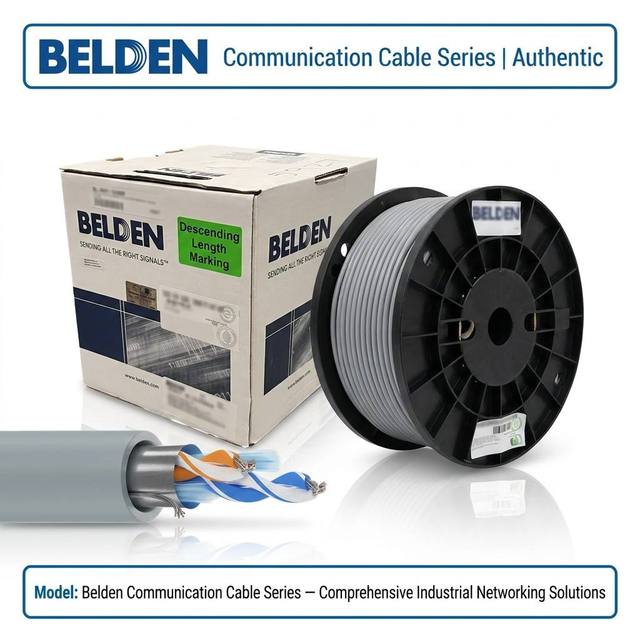 Brand New Belden 8132 28 AWG Shielded 30 V Communication Cables 2-Pair Dati with Chrome for High Voltage Applications