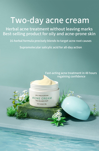 Kräuter-Anti-Akne-Creme |   2-Tage Schnellreparatur Akne-Behandlung |   Salicylsäure-Kräuterextrakt-Formel für Alle Hauttypen |   Privat - Product Image 5