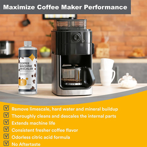 Private Label <strong>Remove</strong> Limescale Coffee Machine Cleaner and Descaler <strong>Solution</strong> - Product Image 3