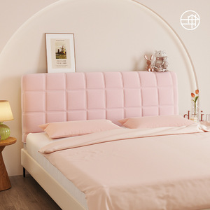 Yiqin Garden <b>Elastic</b> Headboard <b>Cover</b> Quilted Composite Dust <b>Cover</b> Modern Simple Style Universal Fit Bedside Protector - Product Image 4
