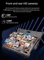 Tablet Android Resistente OEM/ODM P81 A3, Tablet Industrial de 8.0 Pulgadas, MTK8781, Android 13, 2.2GHz, IP67, 4G, GPS, WIFI, BT5.3, NFC