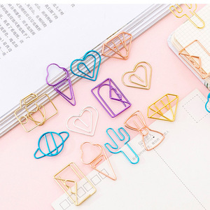 <span class=keywords><strong>2025</strong></span> hình ảnh vé ghi chú thư giấy <span class=keywords><strong>Clip</strong></span> dễ thương cây xương rồng Ice Cream Kawaii văn phòng phẩm kim loại rõ ràng chất kết dính Clips - Product Image 4