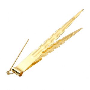 Pinzas de carbón metálicas grandes para shisha, pinzas largas para carbón, venta al por mayor - Product Image 4