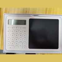 Calculatrice portable, tableau d'écriture, bloc-notes, bureau intelligent, deux-en-un, multifonctionnel, matériau ABS, batterie incluse, entreprise