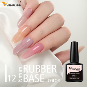 Vernis Gel <span class=keywords><strong>Venalisa</strong></span> Ongles d'Art Cadeau de Noël 7.5ML Soak Off UV/LED Camouflage Couleur <span class=keywords><strong>Base</strong></span> Caoutchouc Top <span class=keywords><strong>Coat</strong></span> pour Manucure Gel - Product Image 2
