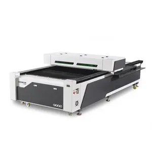 CNC 4*8 pés 1325 máquina de corte a laser co2 300w x eixo Y engrenagem transferida gravador a laser para madeira mdf acrílico
