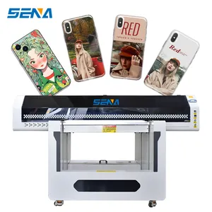 Automatic large format DIY pattern uv flatbed printer China factory direct sales for glass notebook helmet mug label