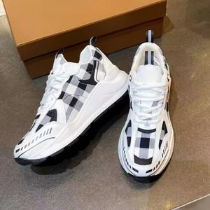 Chaussures de marche décontractées de luxe pour hommes, en cuir véritable gris, à semelle épaisse, à enfiler et à lacets, avec amorti et anti-odeur - Product Image 4