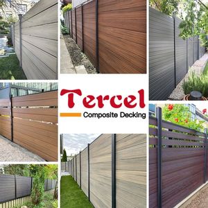 Valla de Madera y Plástico Compuesto (WPC) para Jardín y Hogar - Product Image 2