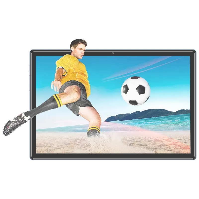 Tablet 3d pelacakan mata 15.6 inci, tablet Android 11 sudut lebar IPS 60fps cocok untuk permainan belajar film iklan 3D telepon video rumah