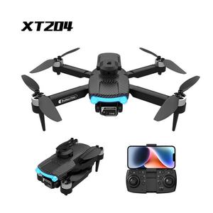 โดรนรุ่นใหม่ XT204 พร้อมกล้อง 4K 6K Dual HD ควบคุมด้วยท่าทาง 4 ช่องสัญญาณ แบตเตอรี่ใช้งานได้นาน FPV Quadcopter พับเก็บได้ มอเตอร์แบบไร้แปรง - Product Image 2