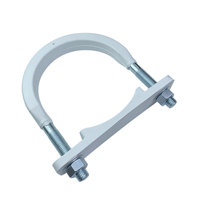 Customizable Size Polyurethane Rubber Clamp Galvanized <strong>Ubolt</strong> for Pipeline Connection Pump Truck Fixed - Product Image 1
