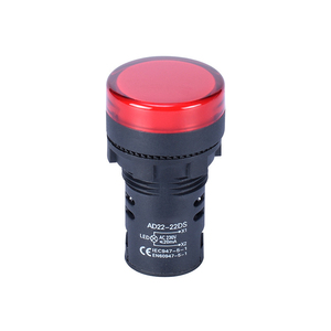 Feux indicateurs LED AD16-22mm 220V AC/DC 12V/48V/110V/380V Étanche IP55 Métal Équipement médical Voyant lumineux - Product Image 4