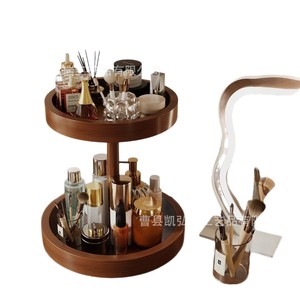 Cross-border wooden entryway <b>shelf</b>, <b>desktop</b> storage rack, cosmetic storage rack, simple household storage rack - Product Image 1